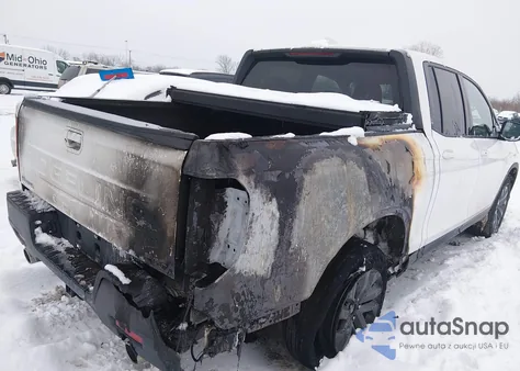 2025 Honda Ridgeline Sport from USA, damaged, VIN 5FPYK3F15SB014471